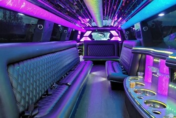 Oakland Limo Interior
