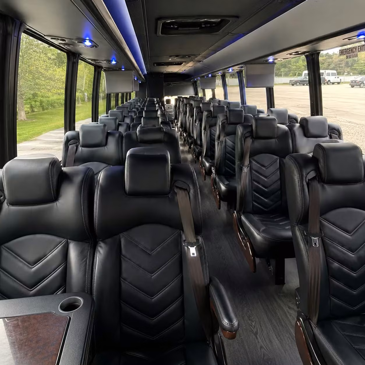 30 passenger minibus inside