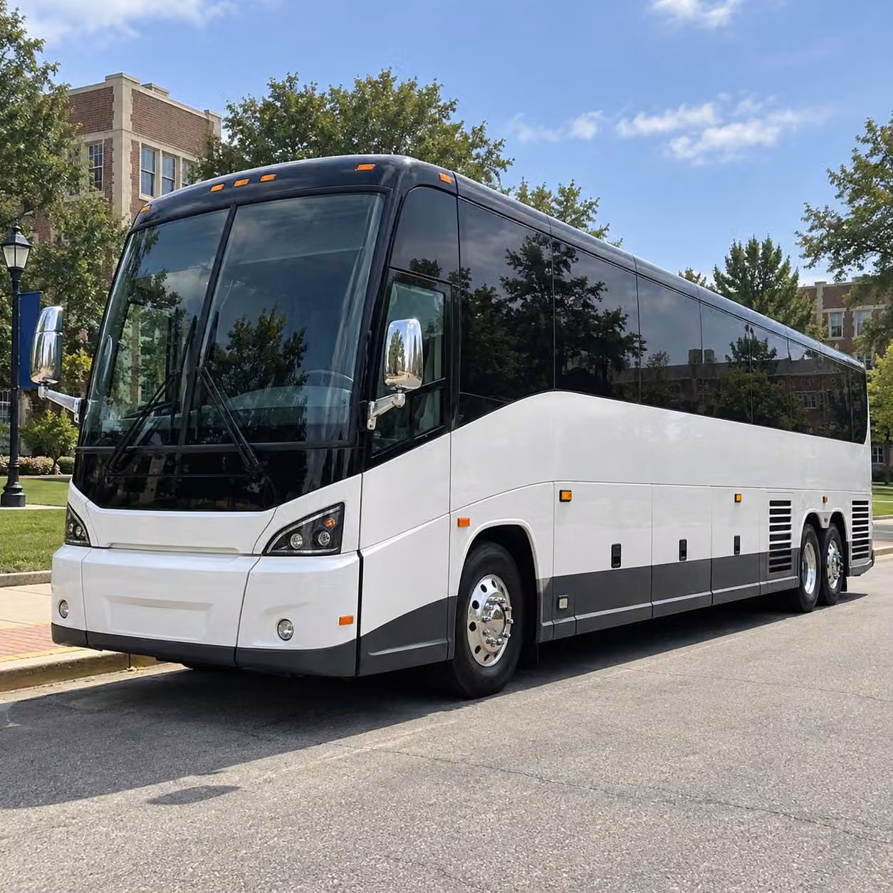 charter bus and minibus options for large oakland high school prom groups