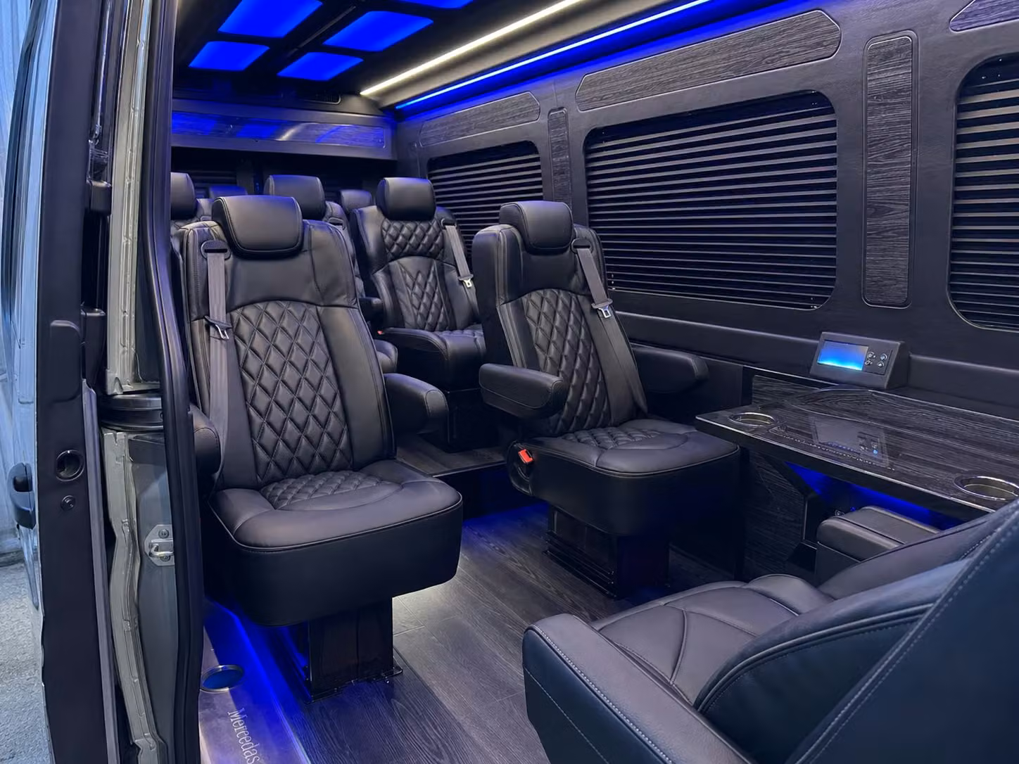 sprinter van transportation for groups and events across oakland